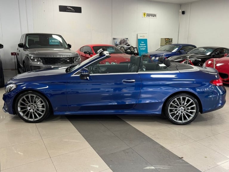 2017 G MERCEDES-BENZ C-CLASS 2.1 C220D AMG LINE CABRIOLET 2DR DIESEL G-TRONIC+ E