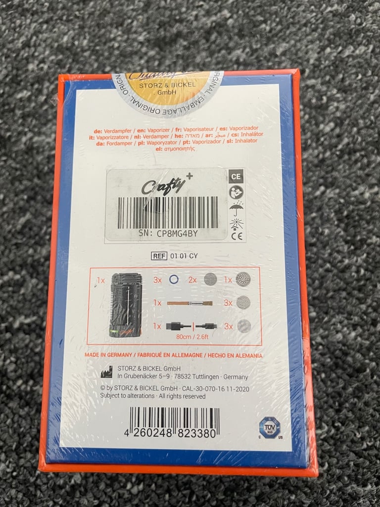 Storz and Bickel crafty+(plus) NEW. (2019 model )