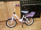 Leeds15. Olivia Childs bike. 14&quot; wheels.