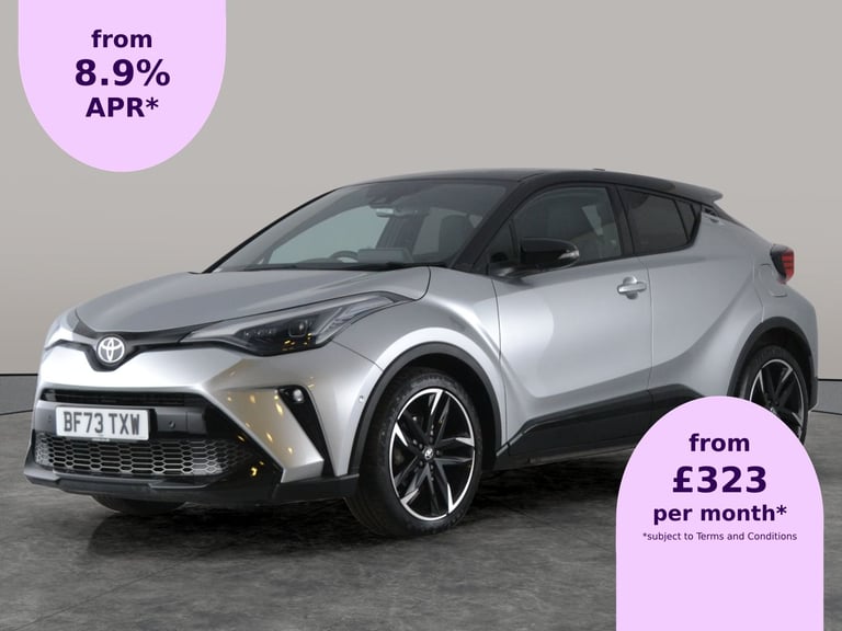 2023 Toyota C-HR 1.8 VVT-h GR SPORT SUV 5dr Petrol Hybrid CVT Euro 6 (s/s) (122 ps) - HEATED Suv ...