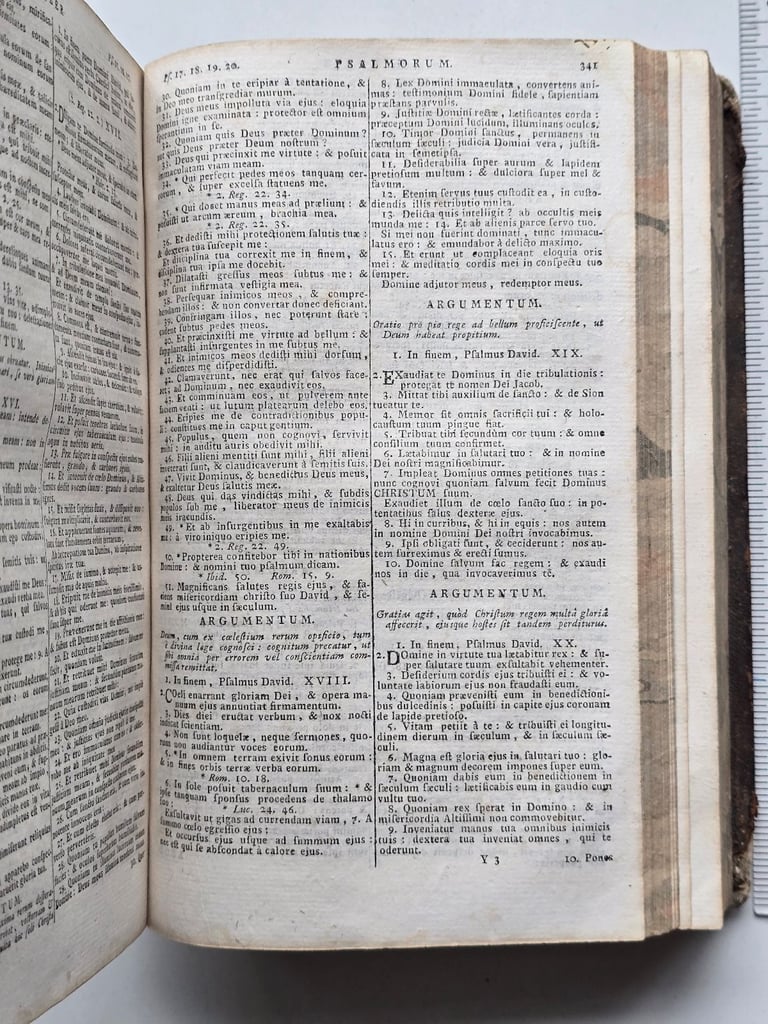 1600s Antiquarian Biblia Sacra (Holy Bible) Latin Vulgate Catholic Leatherbound Printed in Cologne