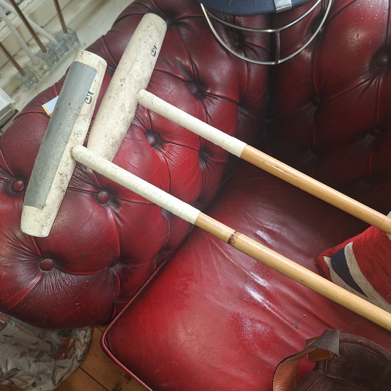 Polo Mallets.  Polo Sticks. Polo clubs