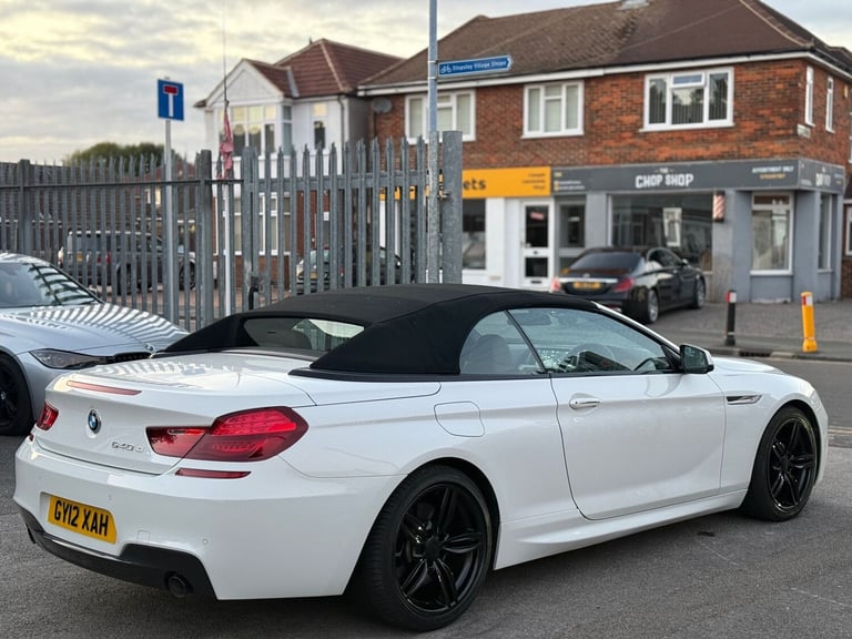 2012 BMW 6 Series 640d M Sport 2dr Auto CONVERTIBLE Diesel Automatic