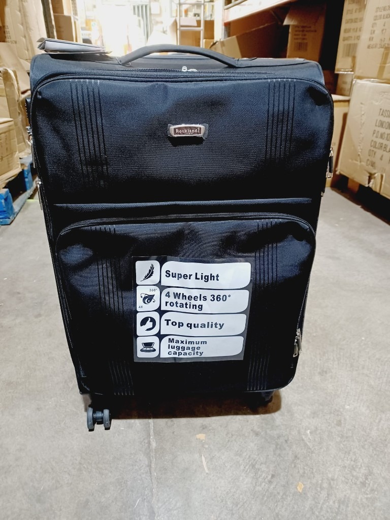 New large Super Light Suitcase Luggage Travel case double wheels