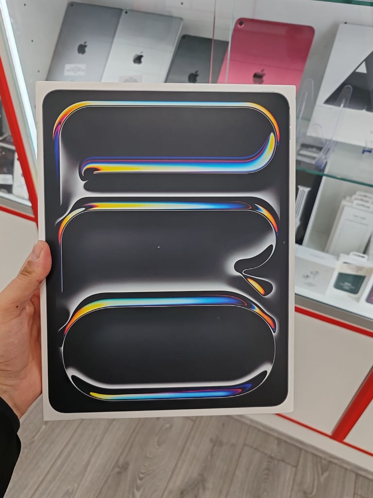 Brand New Apple Ipad Pro 13&quot; M4 WiFi Space Black 512gb With Standard Glass With Warranty