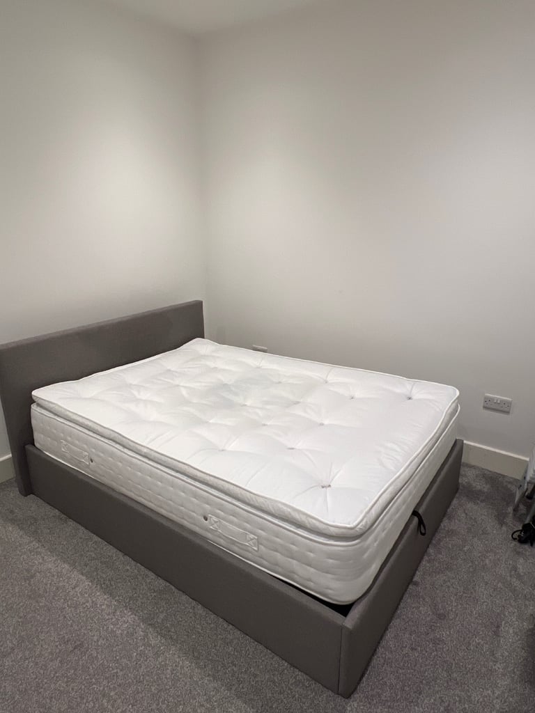 image for Double Bed and Mattress