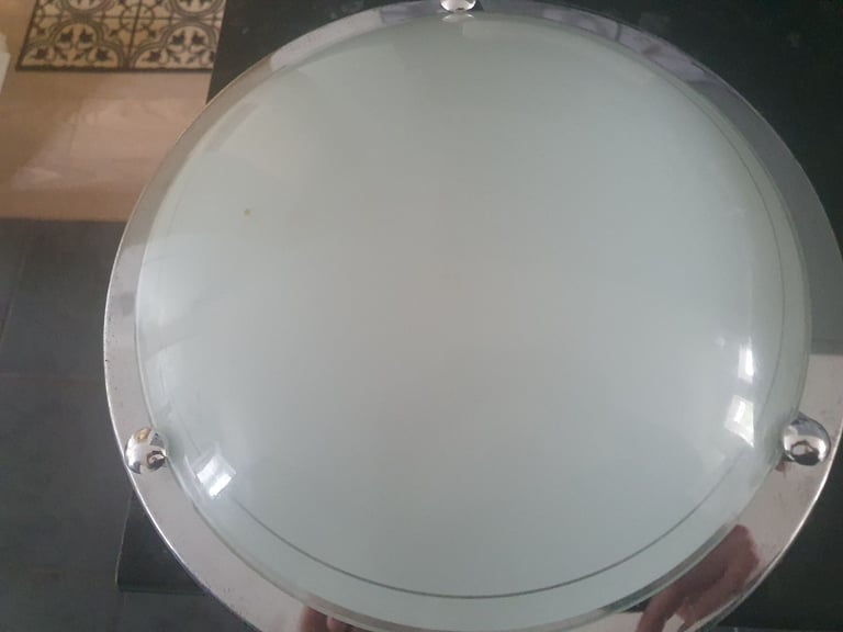 3 Round Bathroom lights