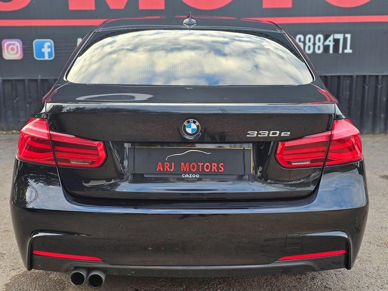 2017 BMW 3 Series 2.0 330e 7.6kWh M Sport Auto Euro 6 (s/s) 4dr SALOON Petrol/Electric Hybrid Aut...