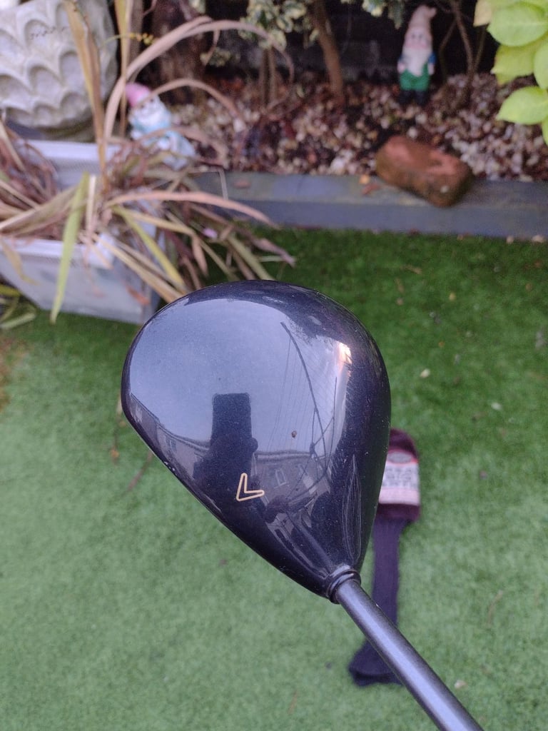 CALLAWAY GOLF E.R.C. FORGED TITANIUM 1 WOOD DRIVER + HEADCOVER 