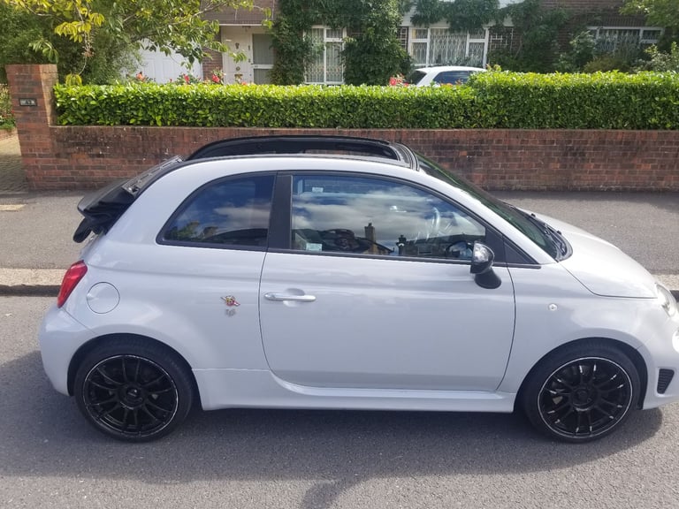 Fiat Abarth, 595, Convertible, 2017, turbo tints alloys campovolo grey