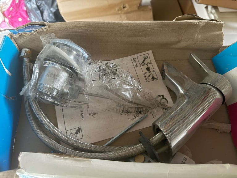 image for Ideal standard new basin mixer tap boxed with fittings 