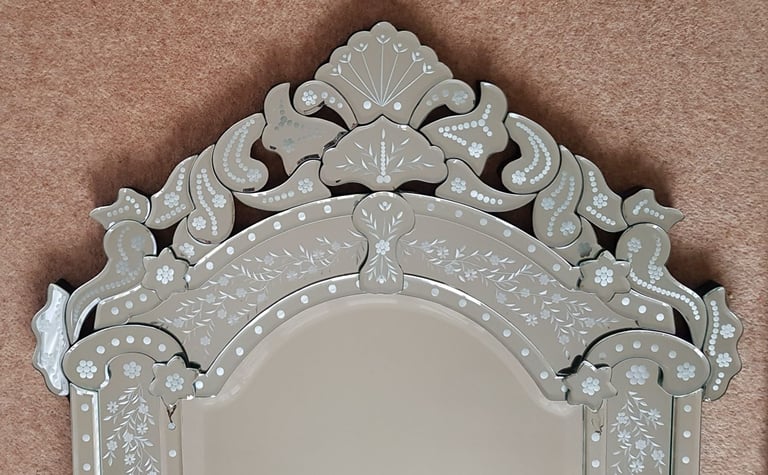 image for Mirror, Venetian Style REDUCED TO £50 ono
