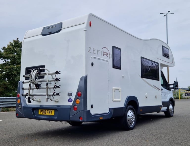 2018 FORD 2.0 ROLLER TEAM ZEFIRO 675 MOTORHOME 6 BERTH 6 BELT 3500kg 13K MILES