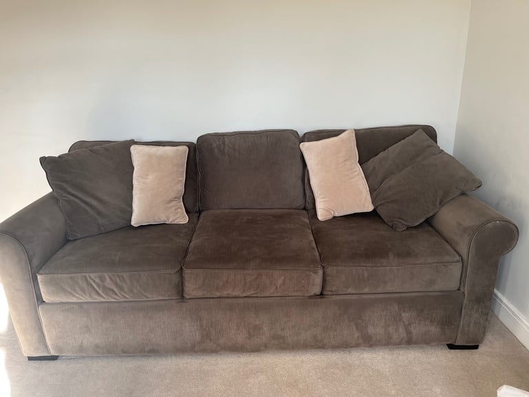 Grey sofa bed 
