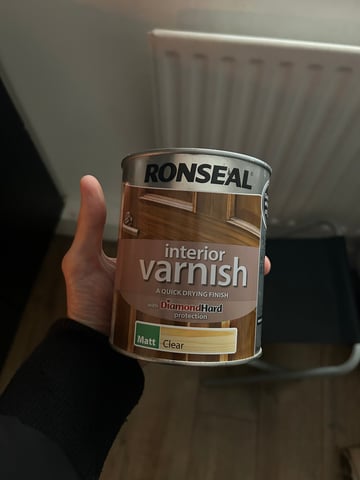 Ronseal Interior Varnish 750ml Matt Clear