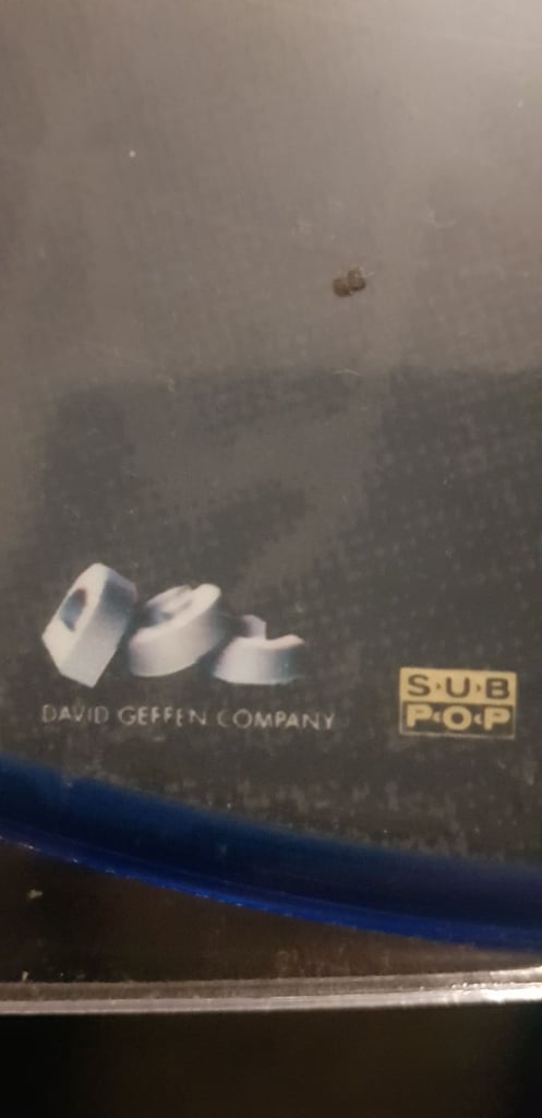 image for Very rare  nirvana nevermind pic disk.