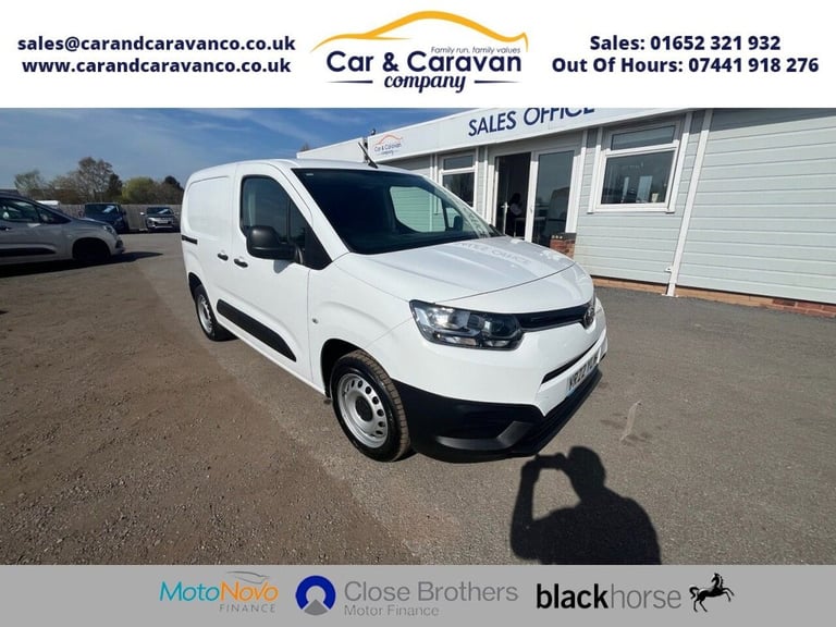 image for 2022 22 TOYOTA PROACE CITY 1.5 BLUEHDI ACTIVE SHORT PANEL VAN 5DR DIESEL MANUAL 