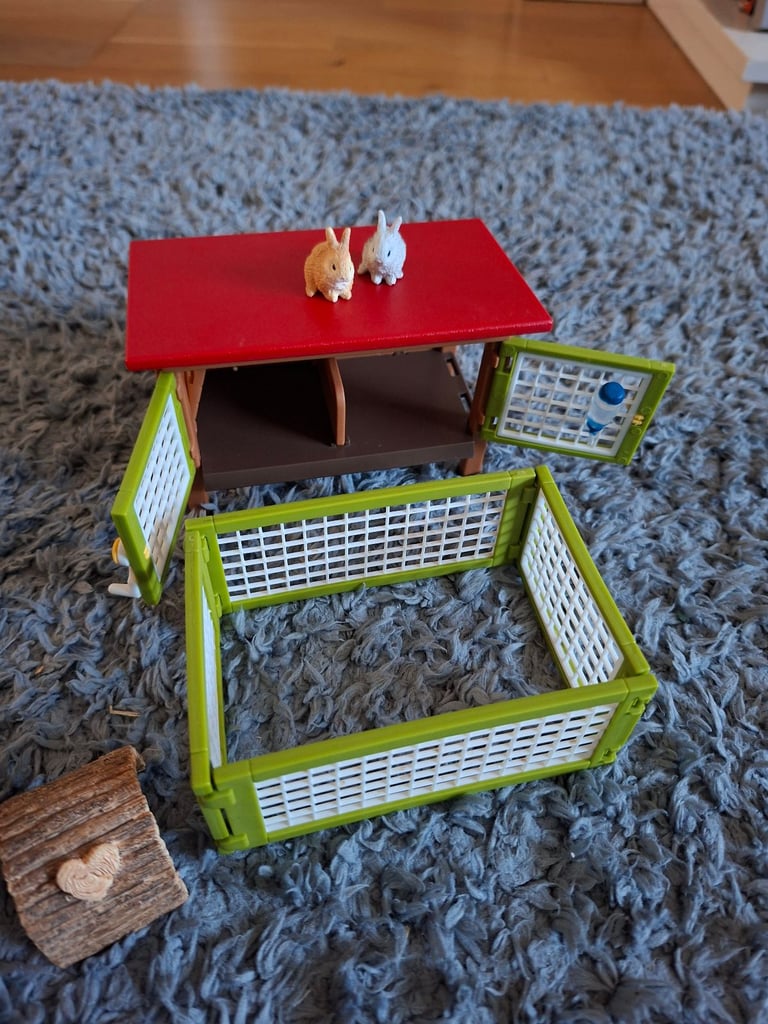 image for Small toy rabbit hutch
