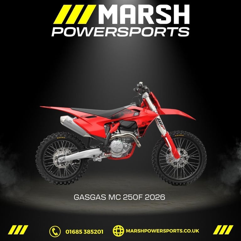 image for MC 250F 2026 Model - GasGas Main Dealer - Reserve NOW!