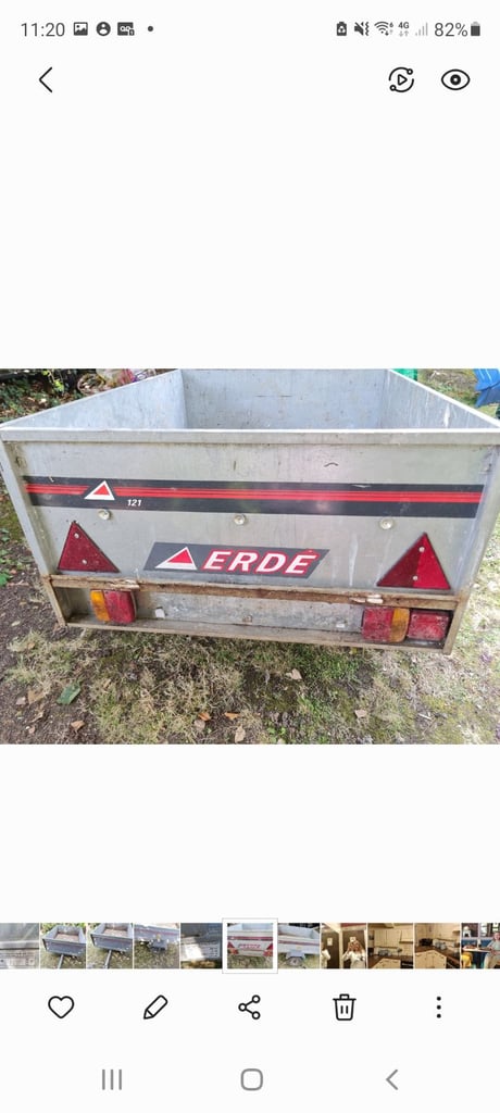 Car Trailer Erde 121 