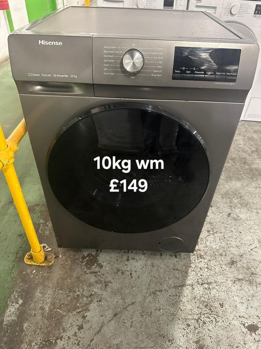 image for Hisense 10kg washing machine 🌟 Free Delivery 🌟 120 Days Warranty 🌟 