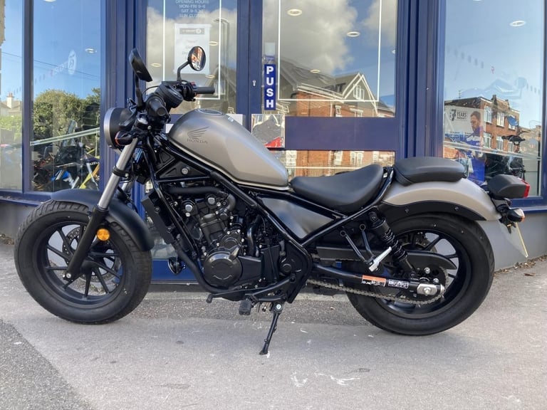 HONDA CMX500 REBEL 500 - 1 PREVIOUS OWNER - ONLY 168 MILES - STUNNING CONDITION