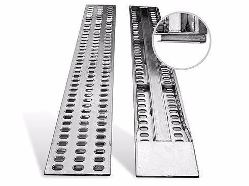 BRAND NEW 3M ALUMINIUM PUNCHED DECKING RAMPS FOR RECOVERY TRUCKS 2500KG