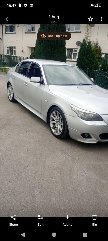 BMW, 5 SERIES, Saloon, 2008, Semi-Auto, 1995 (cc), 4 doors
