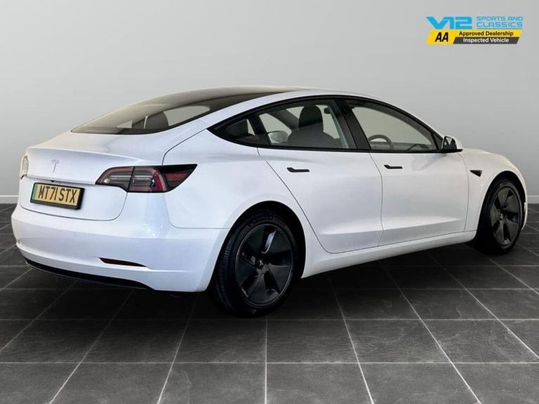 2021 Tesla Model 3 Standard Range Plus Auto RWD 4dr Automatic Saloon Electric Automatic