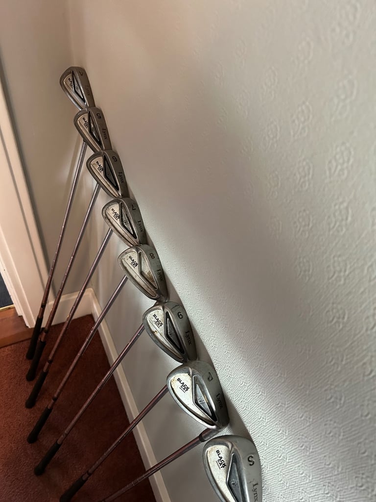 image for Set of 8 Lynx Blackcat Irons