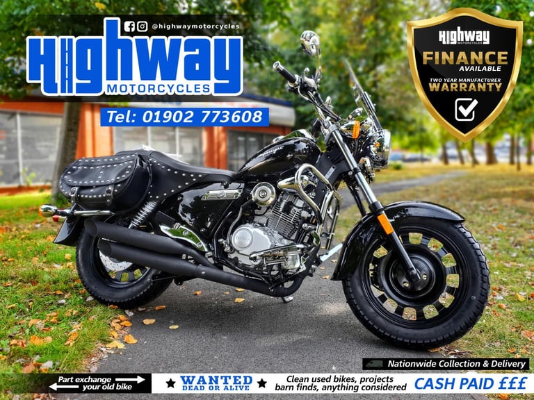 image for NEW Keeway Superlight 125 (Special Edition) Custom Cruiser Motorcycle