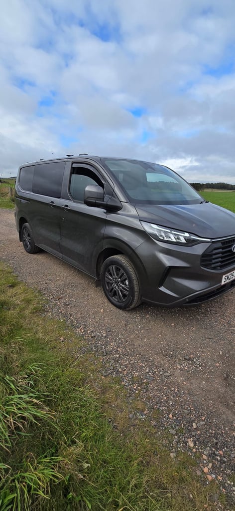 image for Transit custom limited 150 psl 6 speed manual  Factory crew van 6 seater 