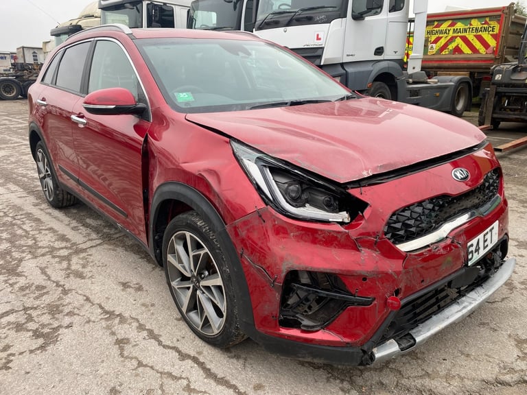 2021 KIA NIRO 4 HEV S-A HYBRID ELECTRIC 1.6 SUV AUTO CAT N DAMAGED SALVAGE