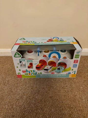 Early Learning Centre Whizz World lights and sounds emergency