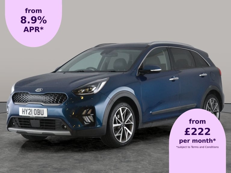 image for 2021 Kia Niro 1.6 GDi 4 SUV 5dr Petrol Hybrid DCT Euro 6 (s/s) (139 bhp) - HEAT AND COOL  Suv Hyb...