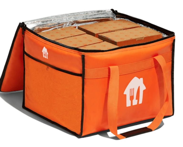 image for Hot food delivery bag 58L. Just eat delivery bag 