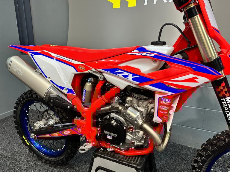 2025 BETA RX 450 MX - ZERO HOUR UNUSED BIKE - INCLUDES VAT - CRF SXF SX FC MC KX