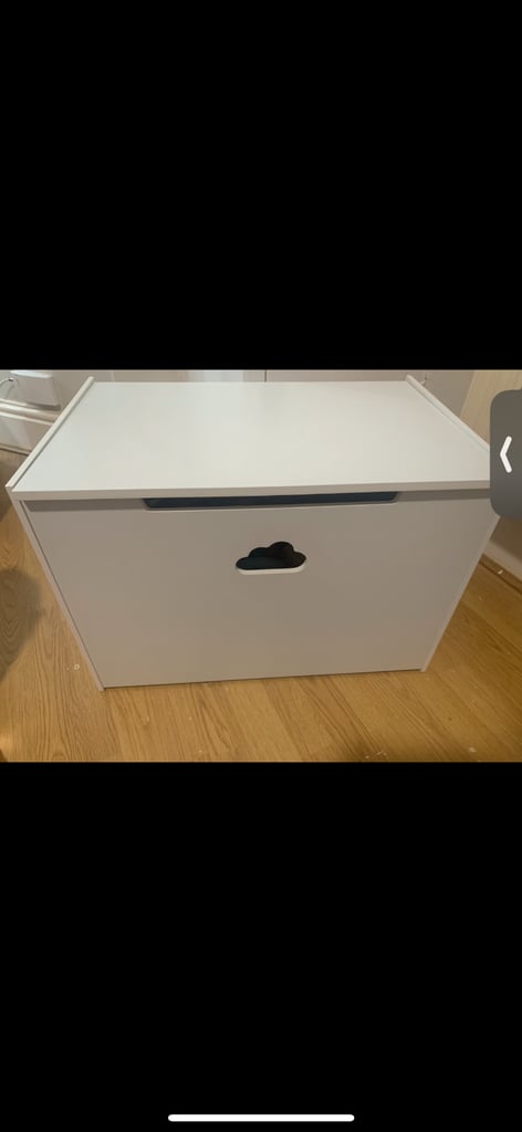 image for Grey/white Toy box Brand new in box 