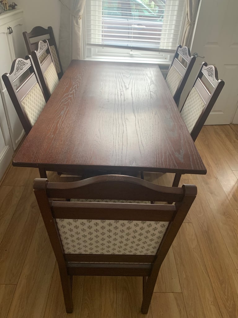 image for Dinning Table and 6 Chairs 