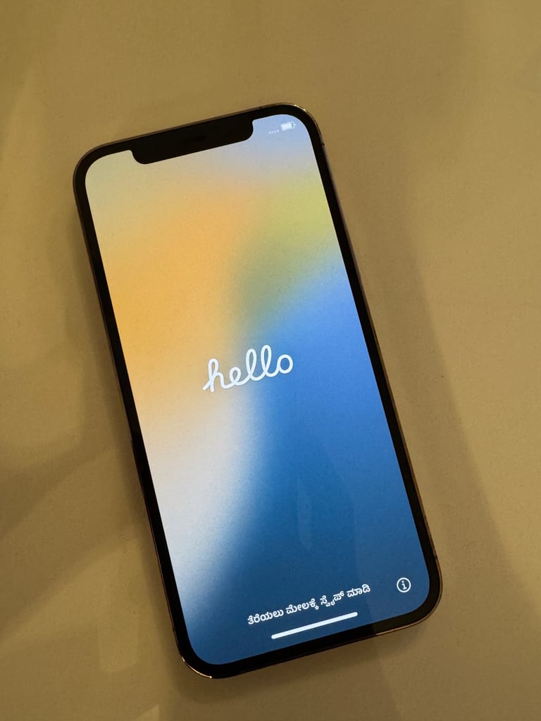 image for iPhone 12 Pro like new boxed with all accessories. Unlocked to all networks.