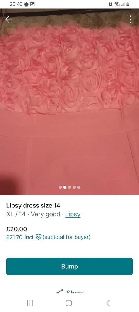 Lipsy dress size 14
