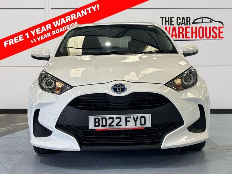 2022 Toyota Yaris 1.5 Hybrid Icon 5dr CVT Automatic Hatchback PETROL/ELECTRIC Automatic