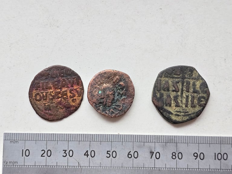 Ancient Antiquity Byzantine Roman Empire 9th-12th Century AD Coins 