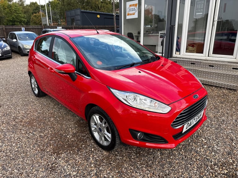 2017 Ford Fiesta 1.0T EcoBoost Zetec Euro 6 (s/s) 5dr HATCHBACK Petrol Manual
