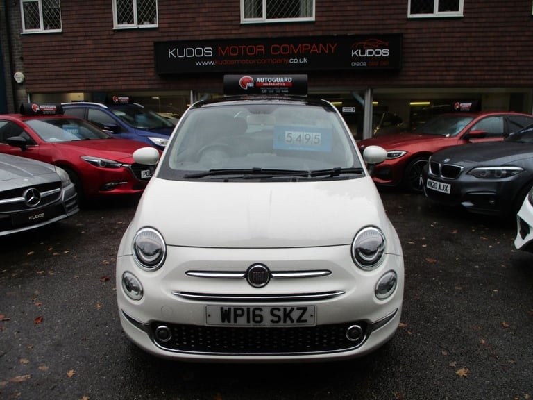2016 Fiat 500 1.2 Lounge 3dr HATCHBACK PETROL Manual