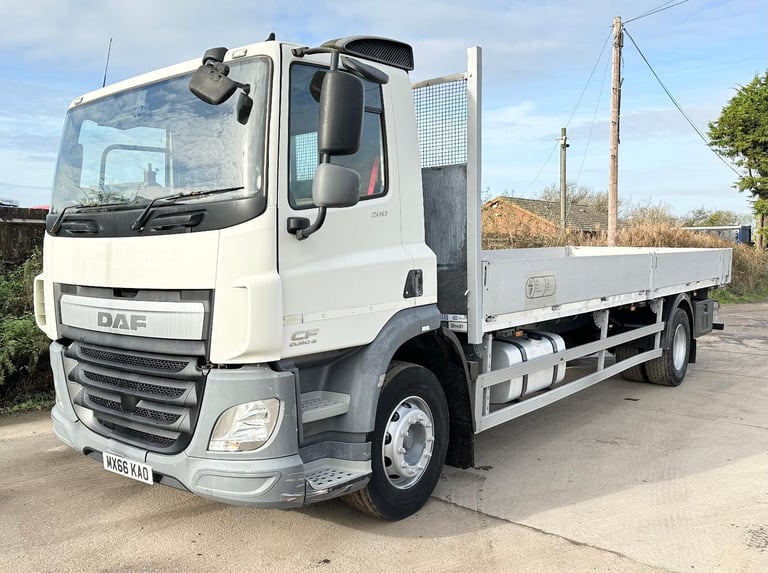 image for 2017 DAF CF65,260 ALLOY DROPSIDE SCAFFOLDING 18 TON EURO-6 U-LEZ DAY CAB