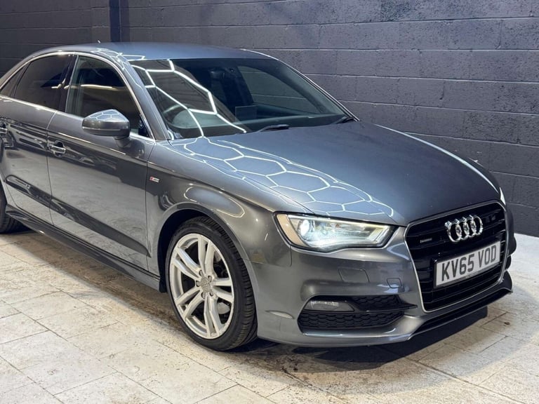 2015 Audi A3 2.0 A3 S Line TDI Quattro Semi-Auto 4WD 4dr Saloon Diesel Automatic