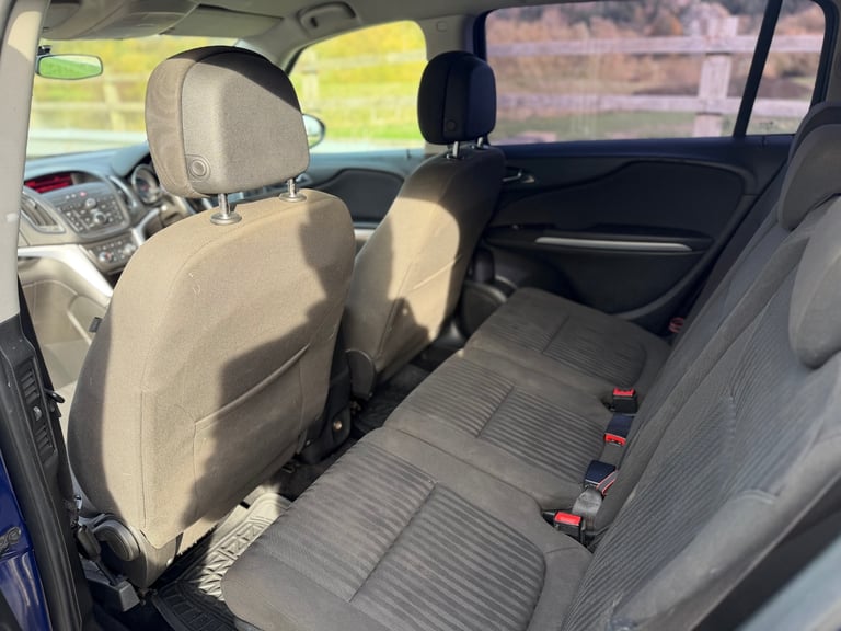 2014 VAUXHALL ZAFIRA TOURER 2.0 CDTI EXCLUSIV AUTOMATIC 7 SEATER BLUE 2 OWNERS