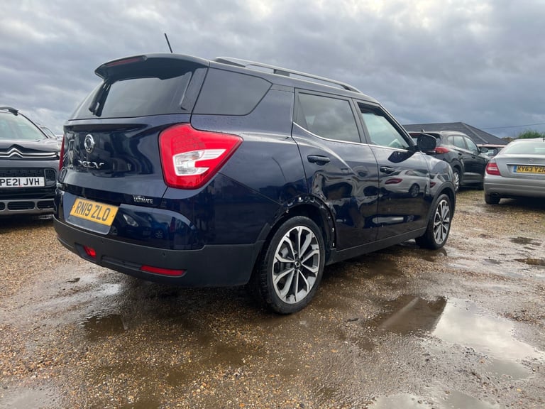 2019 SSANGYONG TIVOLI XLV ULTIMATE BLUE AUTOMATIC EURO 6 SALVAGE DAMAGED REPAIR