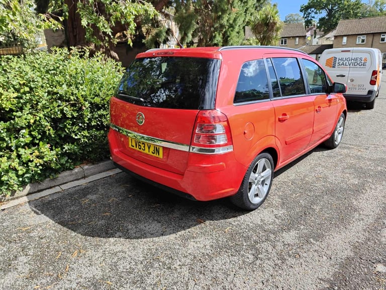 Vauxhall, ZAFIRA only 43k 7 seater, MPV, 2013, Manual, 1598 (cc), 5 doors